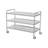 Cărucior-gheridon servire cu 3 rafturi, 1200x600x940mm, Bonner